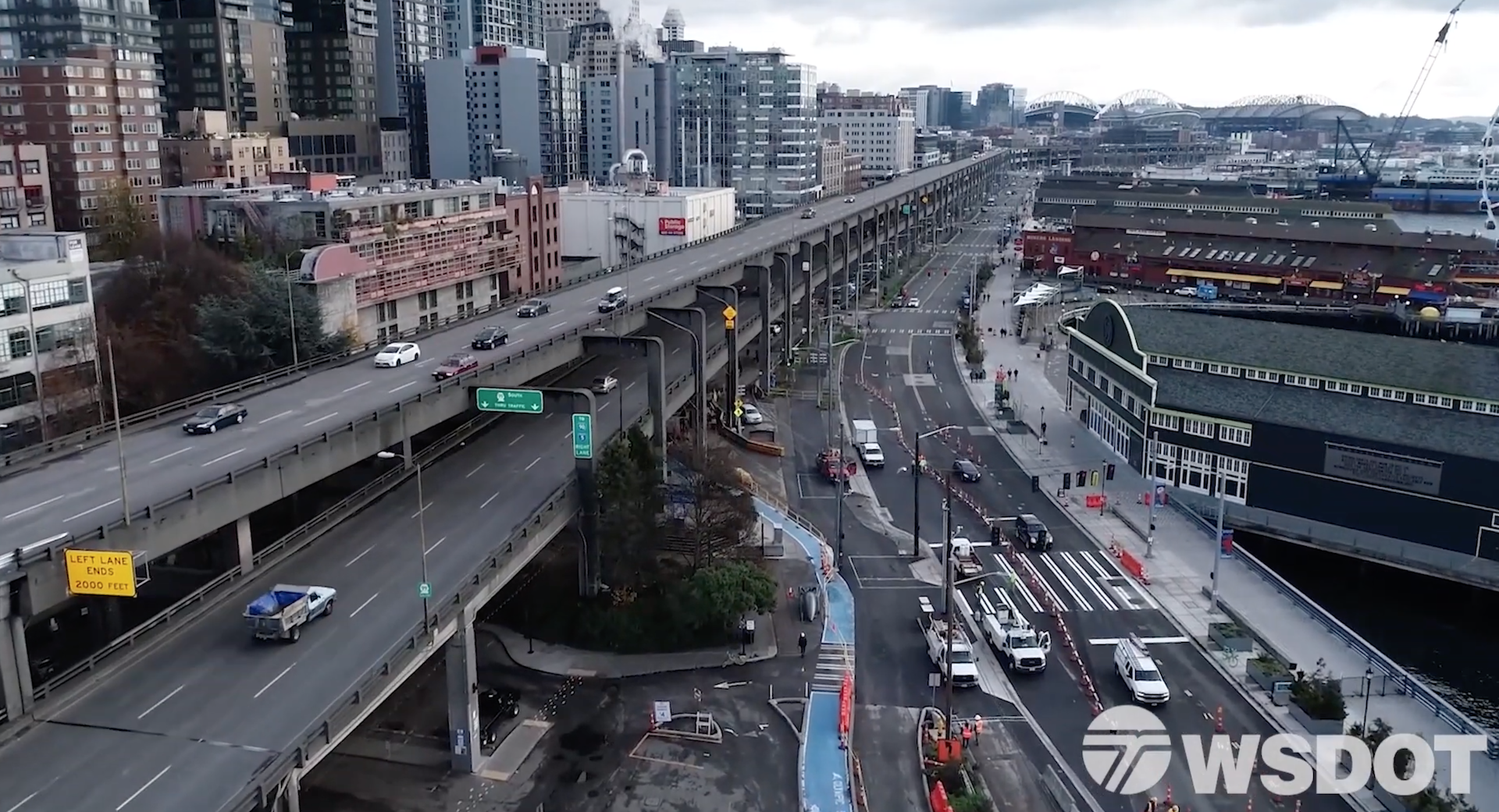 Final section of Alaskan Way Viaduct removed; The face of Seattle has ...